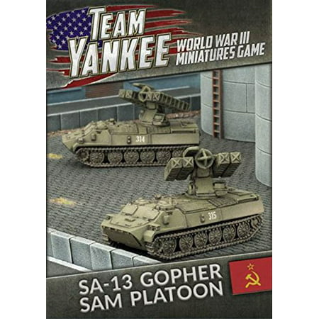 Team Yankee Soviet SA-13 Gopher SAM Platoon ~ MAR, Product is for use in the Team Yankee Miniature table top game By