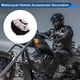 thumbnail image 3 of Accesorios para Casco de Motocicleta Decoración Moño con Encaje Rosa para Casco de Motocicleta Bicicleta Esquí Pegatina de Terciopelo Negro 2 Juegos, 3 of 6