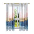 thumbnail image 7 of Yayeee Window Curtains Light Filtering 63"x42" Grommet Panel Pair Home Living Room Decor, Abstract Painting, 7 of 7