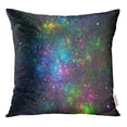 thumbnail image 1 of RYLABLUE Abstract Geometric Blue Purple Green and Yellow Sparkles on Fantasy Throw Pillowcase Cushion Case Cover, 1 of 1