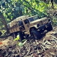 thumbnail image 4 of 1:16 RC Car Canvas Truck Hood Cover Cloth For WPL (B-16/B-16K Militar Vehicle Roc), 4 of 10