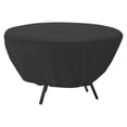 thumbnail image 3 of Chair Cover, Windproof Round Furniture Cover Protective Patio Table Cover  For Picnic, 3 of 8