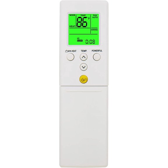 Replacement for Fujitsu Air Conditioner Remote Control AR-REF1U AR-RED1U AR-REG1U AR-REY1U AR-REM1U AR-REF1E AR-REF2E AR-REA1E AR-REW1E AR-REF3E AR-REW3E AR-REA2E AR-REB1E AR-REW4E AR-REM4E AR-REB1E