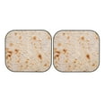 thumbnail image 7 of Disketp 2 Piece Tortilla Pattern Windshield Sunshades,Folding Windshield Sun Shade For Car Suv Trucks Sedan,Blocks Uv Rays Sun Visor Protector-Small, 7 of 7