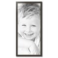 thumbnail image 2 of ArtToFrames 18" x 40" Grey and Black Picture Frame, 18x40 inch Gray MDF Poster Frame (WOM-4448), 2 of 7