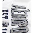 thumbnail image 2 of Aeropostale - Camiseta con adornos de jersey Vert para hombre, color blanco, XS Aeropostale Camiseta adornada, 2 of 2