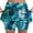 136-Blue, variant on Womens Workout Sets Two Piece Skorts For Women With Pockets Lightweight Skirt Athletic Inner Shorts For Running Tennis Workout Sports