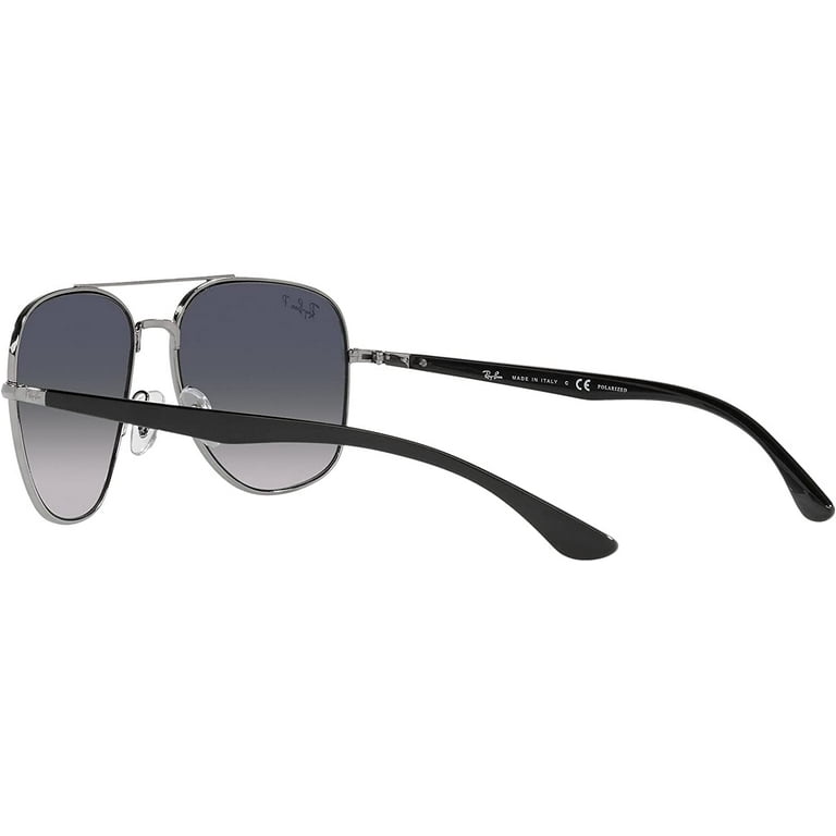 現行品✨Ray Ban AVIATOR GRADIENT sunglasses Ray Ban Unisex Polarized Blue Gradient Square Sunglasses