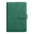 thumbnail image 2 of A5 Magnetic Buckle Closure Notebook, Thickened Softcover Sewed Notebook, Smooth Writing, Portable for office Meeting Notes, Class Study, Daily Journal and Business Record Keeping (Green), 2 of 9