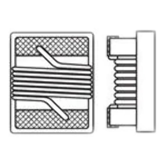 Pack of 2 1008HQ-R10XGLB Inductors - SMD 1008 100nH Unshld 2% 1A 160mOhms :RoHS, Cut Tape