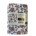 thumbnail image 2 of Mainstays 100% Cotton 1 Yard Precut Fabric Blue Red Floral, 2 of 3