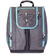 Athalon Everything Boot Bag/Backpack,Grey/Teal