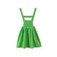 thumbnail image 5 of Bovxnpu Girls Skirt Girls Suspender Skater Skirt Stretchy Flared Overall Dress School Outfit, 5 of 7