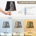 thumbnail image 5 of Cats Desk Drink LED Desk Lamp Table Lamp USB Bedside Nightstand Small Lamp for Bedroom Living Room Kids Room, 5 of 8