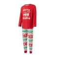 thumbnail image 3 of Meihuid Family Matching Christmas Pajamas Set Sleepwear Jumpsuit Hoodie with Hood for Family, 3 of 9