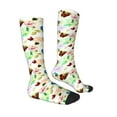 thumbnail image 3 of Balery Floral Vintage Fun Novelty Socks Men'S Women'S Crew Socks Funny Crazy Novelty Socks Quirky And Cool Socks, 3 of 9