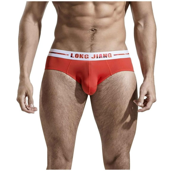 HBYJLZYG Men's Cotton Stretch Underwear Support Briefs Wide Waistband Breathable Soft Stretchy Mens Briefs Underwear
