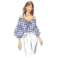 thumbnail image 5 of Vogue Patterns Sewing Pattern Misses' Top-6-8-10-12-14, 5 of 5
