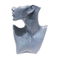 thumbnail image 2 of Jewelry Display Stand Mannequin Storage Organizer Multipurpose for Dresser Decor Earing Nacklace Bust, 2 of 8