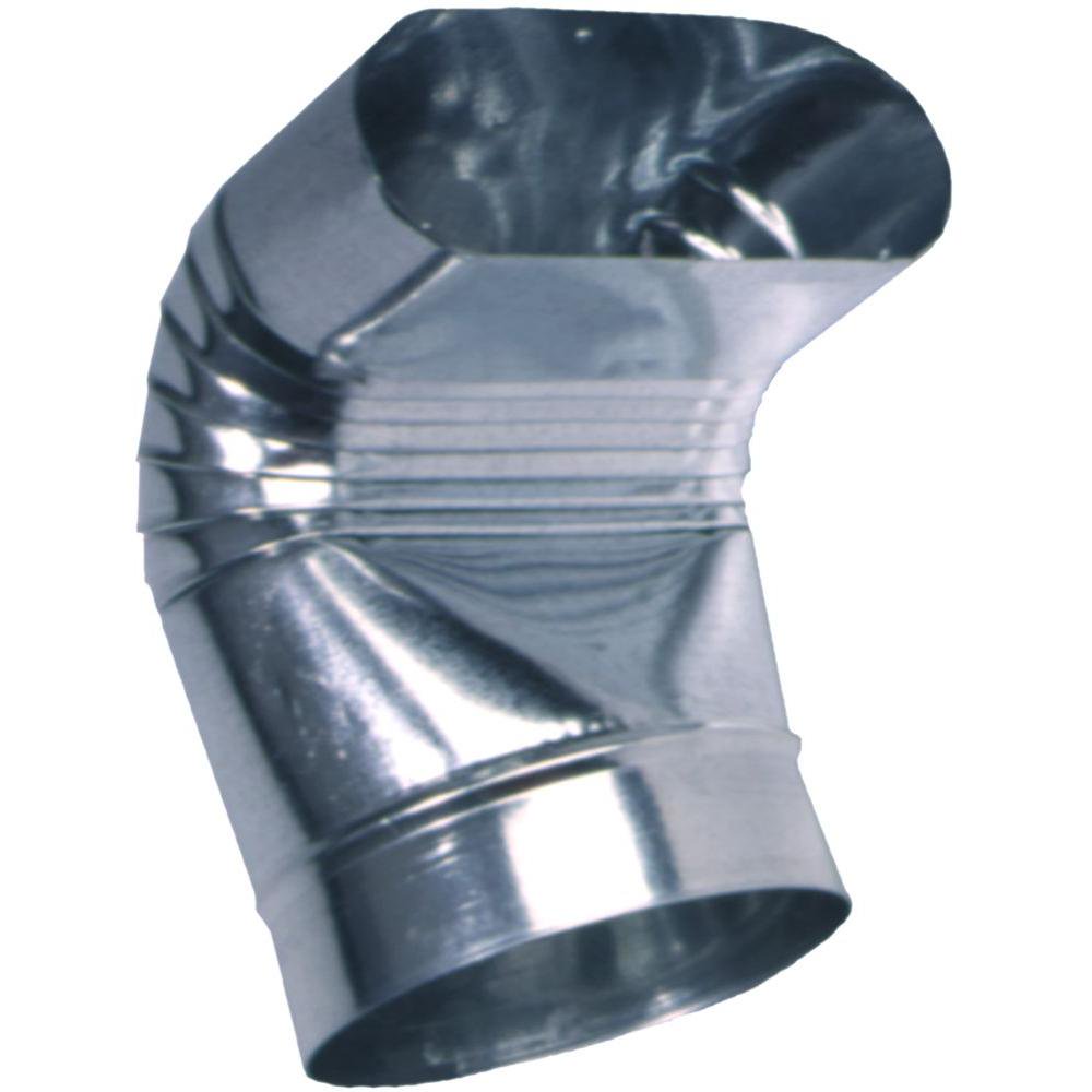 Master Flow 6 in. 90-Degree Oval-to-Round Boot OTR90B6 - New - Walmart.com