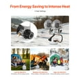 thumbnail image 3 of VEVOR Propane Tank Top Heater 30000 BTU Infrared Radiant Single Burner, 3 of 9