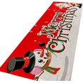 thumbnail image 2 of Alfombra navideña Feliz Navidad Felpudo de bienvenida Decoración de alfombras para el hogar interior Feliz Navidad Decoración navideña decorativa Adornos Decoración para fiestas Regalos (E 40x120 CM) brillar Electrónica, 2 of 3