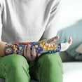 thumbnail image 2 of COEQINE Boho Mandala Flower Arm Cast Cover Arm Wrist Elbow Protection Cover Size S Hand Cast Covers for Shower Adult Removable Stretch Arm Sleeves Gifts for Women Teen Girls, 2 of 7