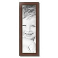 thumbnail image 2 of ArtToFrames 8" x 27" Honors Mahogany with Gold Picture Frame, 8x27 inch Brown Wood Poster Frame (WOM-5156),  Pack, 2 of 7