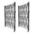 thumbnail image 2 of Double Folding Security Gate, 51" H x 155" W Folding Door Gate, Steel Accordion Security Gate, Flexible Expanding Security Gate, 360° Rolling Barricade Gate, Scissor Gate or Door with Keys, 2 of 9