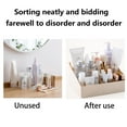 thumbnail image 4 of Organizador de brochas de maquillaje Dinheiro, vitrina de cosméticos con 6 compartimentos, caja de almacenamiento de escritorio, soporte de encimera para productos de belleza, lápiz labial, joyas,, 4 of 5