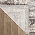 thumbnail image 4 of HomeRoots 558986 7 x 10 ft. Abstract Distressed Rectangle Area Rug, Beige & Brown, 4 of 6