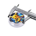 thumbnail image 4 of Pastillero redondo de Pokémon con 3 compartimentos, pastillero portátil para bolsillo o bolso, pastillero decorativo de metal, organizador de vitaminas y medicamentos, 4 of 6