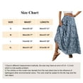 thumbnail image 6 of AUSDIOCA Maxi Skirts for Women High Waisted Elastic Long Floral Skirt for Summer(AS6002 Blue Floral S), 6 of 6
