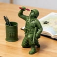 thumbnail image 5 of Desktop Ornament Funny Green Man Figures Classic Soldier Action Statue for Desktop Novelty Soldier Statues for Themed Party Display, 5 of 5