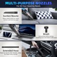 thumbnail image 3 of ATUPEN Car Vacuum Cleaner, 9000PA Suction Car Dusters LED Light Home Office Sofa Pet Hair Car Accessories, 3 of 7