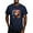 Navy, variant on CafePress - Cute Cat Watercolor T Shirt - Men's Fitted T-Shirt