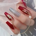 thumbnail image 3 of 6 piezas de diamantes de imitación de metal para uñas, cristales brillantes, decoración de uñas, 3 of 7