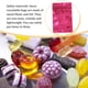 thumbnail image 5 of Inteprter 100 Uds bolsa de papel de aluminio soportes para alimentos bolsas con cierre hermético rosa 7,5x6,5 cm Type2 NO2, 5 of 6