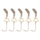 thumbnail image 1 of Adorno Colgante Con Borla De Estrella, 5 Uds., Cuentas De Madera, Borla De Cuerda De Yute, Colocación Versátil, Elegante Para Balcón, 1 of 7