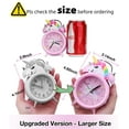 thumbnail image 7 of Unicorn Kids Alarm Clock for Kids Girls, Cute Bedroom Decoration, Clock with Backlight Super Loud Twin Bell, Clock for Teen Toddler Kids TCJJ, Christmas Birthday Unicorn Gift for Girls Kids, 7 of 7