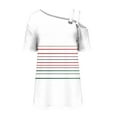 thumbnail image 5 of My Orders Cute Summer Tops for Women, Plus Size Womens Shirts Trendy Womens White Tank Top Womens Summer Tops Trendy Short Sleeve Tunic Tops for Women XS, 5 of 5