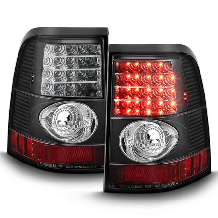 Black 2002-2005 Ford Explorer LED Perform Tail Lights Lamps Left Right