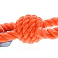 thumbnail image 3 of Infinity Pet Durable TPR Chew and Tug Rope Toy, Figure 8, Orange, 3 of 8
