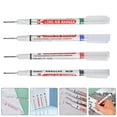 thumbnail image 2 of Shisuyan 4 Pcs Marqueurs à Trous Profonds Stylos de Construction Colorés pour Salle de Bain Menuiserie, 2 of 9