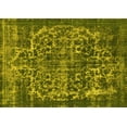 thumbnail image 1 of Ahgly Company Indoor Rectangle Oriental Yellow Industrial Area Rugs, 2' x 3', 1 of 4