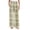 Light Green Check Pattern, variant on Women's Casual Pants & Capris, Soft Stretch Smocked with Pockets, Cotton-like Modal for Home/Yoga Exercises, Peach Polka Dots,XXL