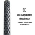 thumbnail image 4 of MOHEGIA Bike Tires 26"x 2.125" Black Side Wall Folding Cruiser Bicycle Replacement Tire, 4 of 6