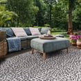 thumbnail image 4 of Safavieh Courtyard Karina Animal Indoor/Outdoor Area Rug, Gray/Black, 8' x 11', 4 of 12