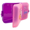 thumbnail image 3 of Contenedor de Alimentos Rectangular de Plástico, Lunch Box Escolar con 2 Divisiones, Personajes Animados, Cenicienta, Rapunzel y Blanca Nieves, Princesas Disney, 3 of 5