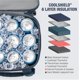 thumbnail image 5 of Bolsa térmica CleverMade plegable para 30 latas, coche de viaje a la playa, 5 of 8